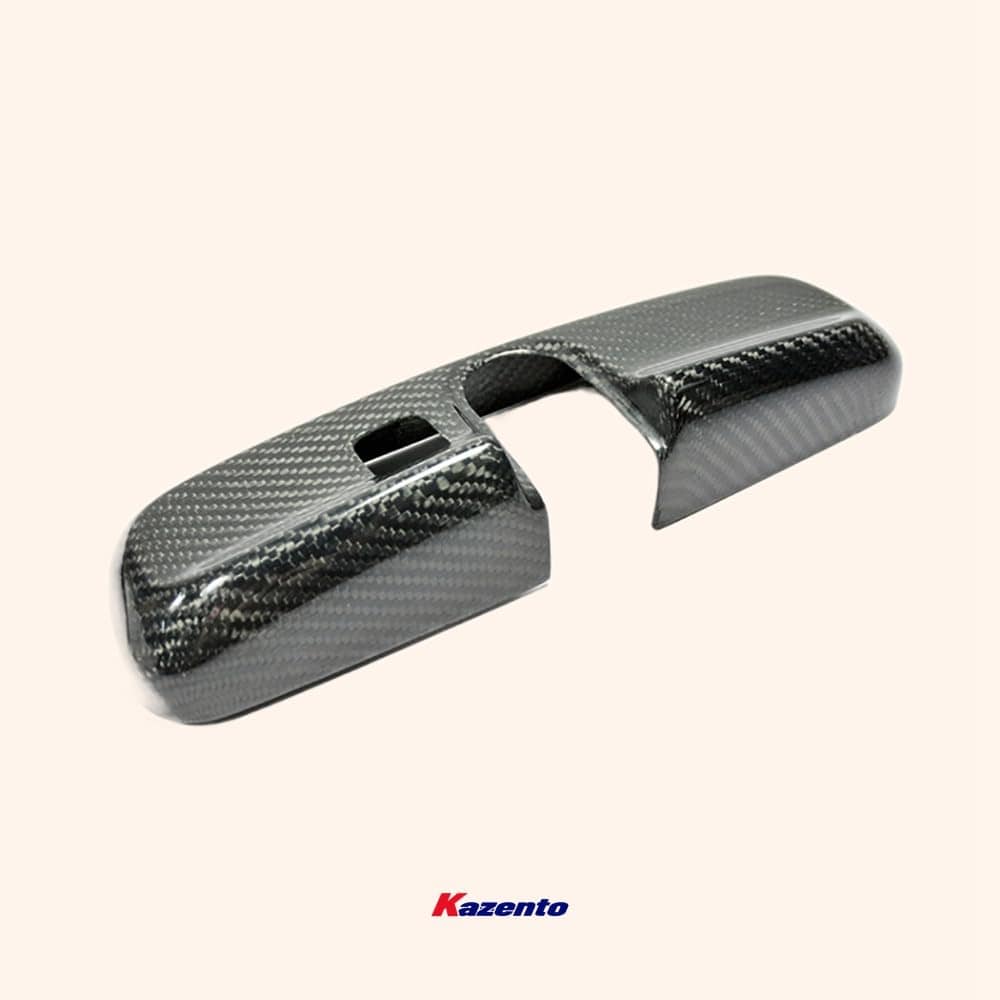Kazento For 08-16 R35 Gtr For Nissan Room Mirror Cover (Rhd Only) Carbon Fiber Kazento Carbon Parts 车身侧板 R35-MC-ROOM-RHD-CF