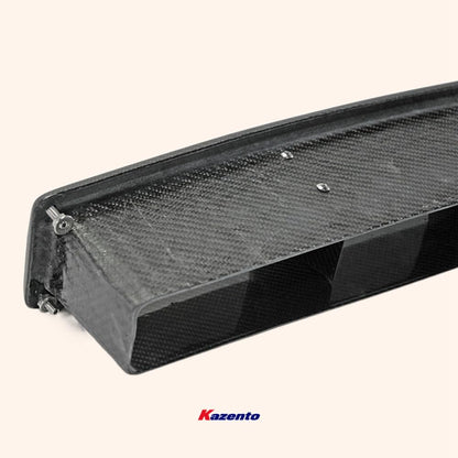 Kazento For 08-16 R35 Gtr Jun For Nissan Front Bumper Intake Duct Carbon Fiber Kazento Carbon Parts 车身侧板 R35-BV-JUN-CF