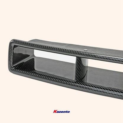 Kazento For 08-16 R35 Gtr Jun For Nissan Front Bumper Intake Duct Carbon Fiber Kazento Carbon Parts 车身侧板 R35-BV-JUN-CF