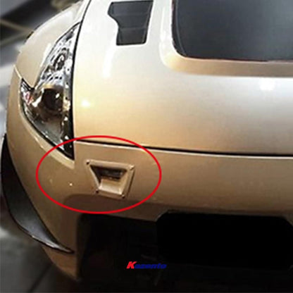 Kazento For 09 Onwards 370Z Z34 For Nissan Front Bumper Duct Set Fiber Glass Kazento Carbon Parts 车身侧板 370Z-BV-FRP