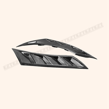 Kazento For 16-18 10Th Gen Civic Fc Epa For Honda Front Fender Air Vent (Also Fit Fk7/8 Oe Fender) Carbon Fiber Kazento Carbon Parts 车身侧板 FK8-FFAV-EPA-CF