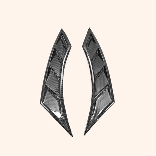 Kazento For 16-18 10Th Gen Civic Fc Epa For Honda Front Fender Air Vent (Also Fit Fk7/8 Oe Fender) Carbon Fiber Kazento Carbon Parts 车身侧板 FK8-FFAV-EPA-CF