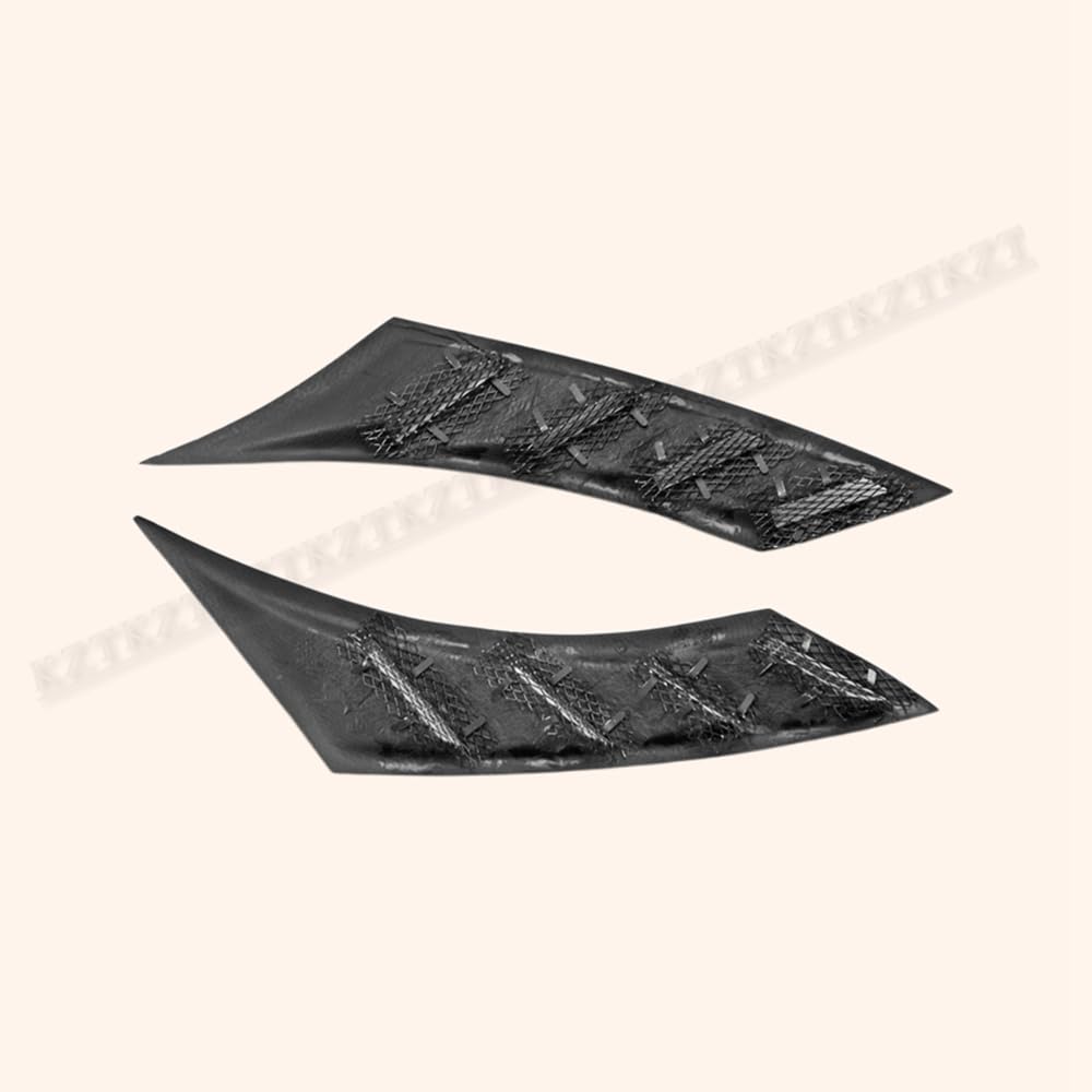 Kazento For 16-18 10Th Gen Civic Fc Epa For Honda Front Fender Air Vent (Also Fit Fk7/8 Oe Fender) Carbon Fiber