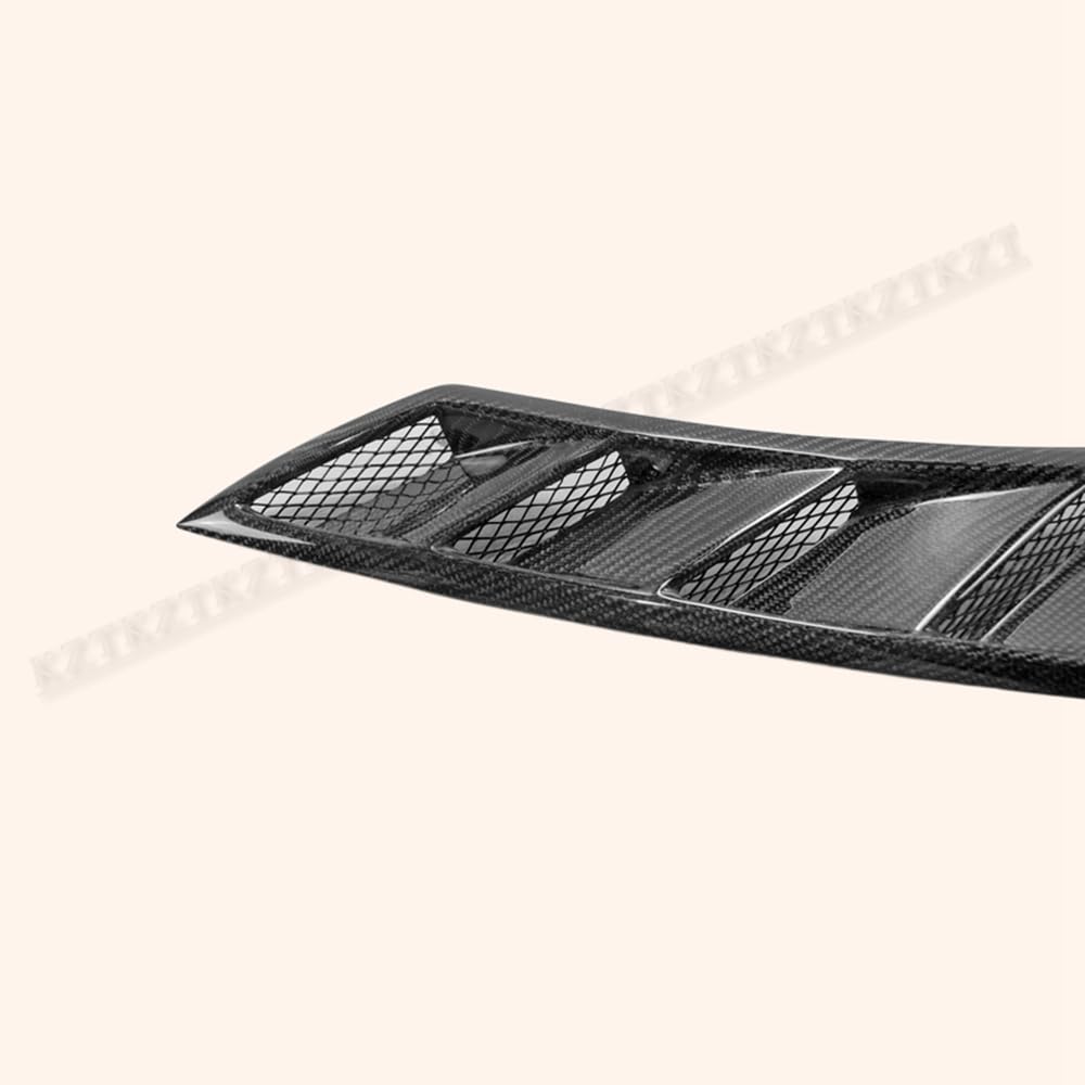 Kazento For 16-18 10Th Gen Civic Fc Epa For Honda Front Fender Air Vent (Also Fit Fk7/8 Oe Fender) Carbon Fiber