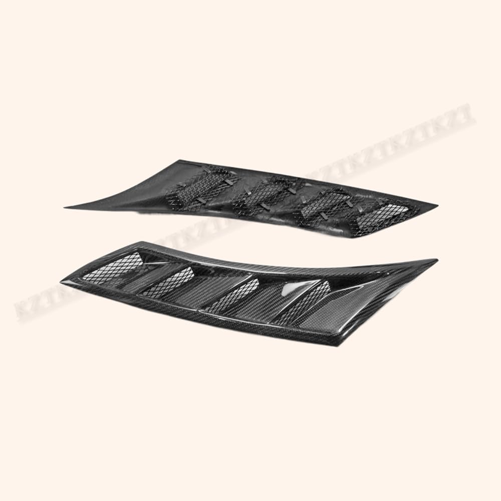 Kazento For 16-18 10Th Gen Civic Fc Epa For Honda Front Fender Air Vent (Also Fit Fk7/8 Oe Fender) Carbon Fiber