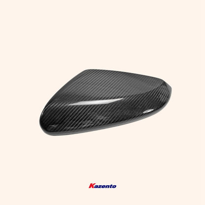 Kazento For 16-18 10Th Gen Civic Fc For Honda Sode-view Mirror Cover Rearview Mirror Guard Covers Carbon Fiber Kazento Carbon Parts 车身侧板 FC-MC-CF