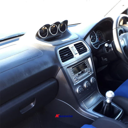 Kazento For 2000-2006 Subaru Impreza WRX/STI GDA GDB Triple Racing 60mm Gauge Pod Kazento Carbon Parts 车身侧板