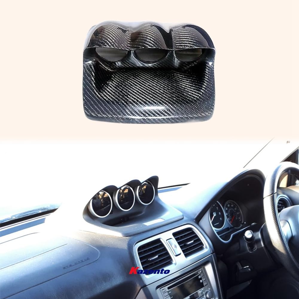 Kazento For 2000-2006 Subaru Impreza WRX/STI GDA GDB Triple Racing 60mm Gauge Pod