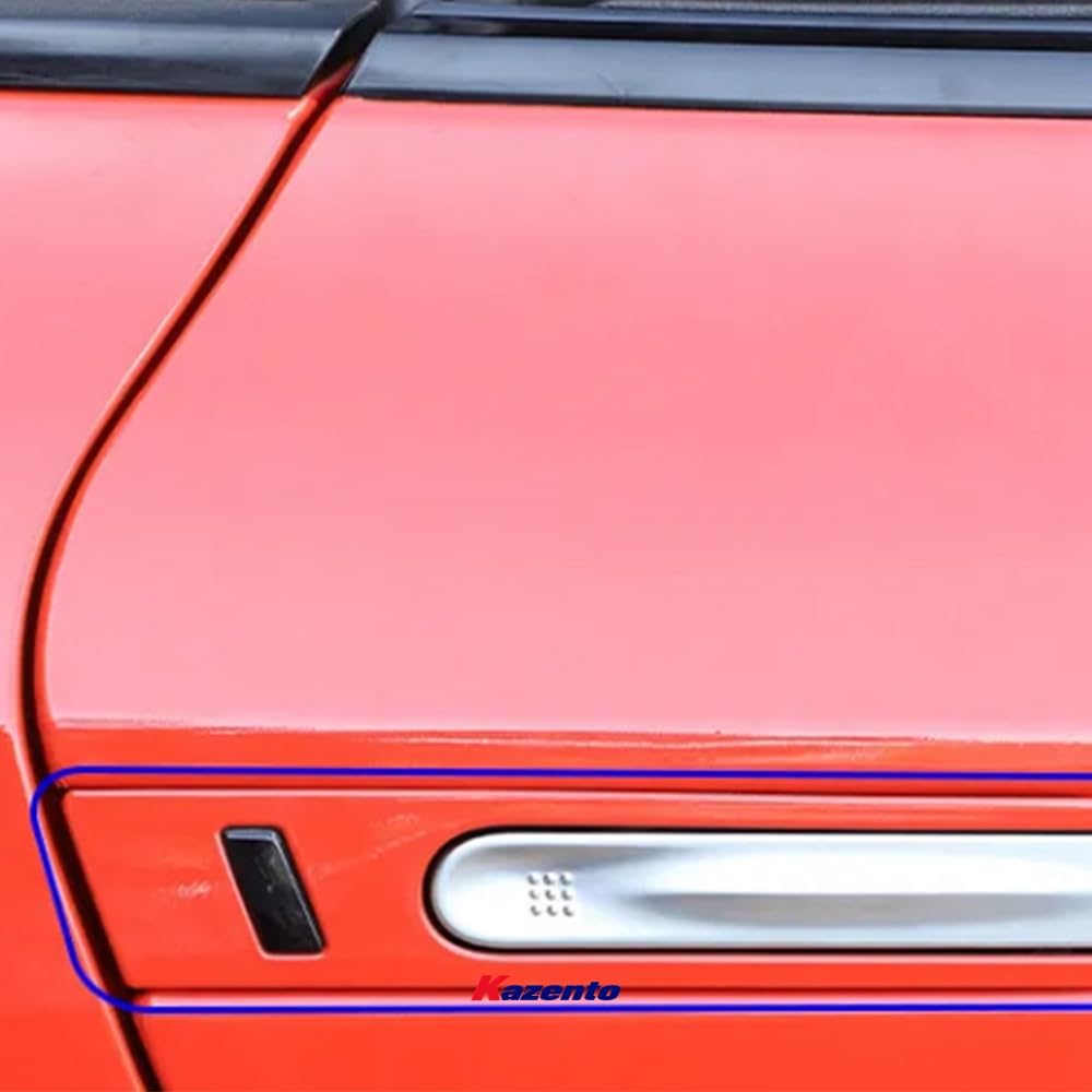 Kazento For 2006-2018 Nissan GTR R35 Outter Door Handle Cover Trim Panel Pair Kazento Carbon Parts 车身侧板