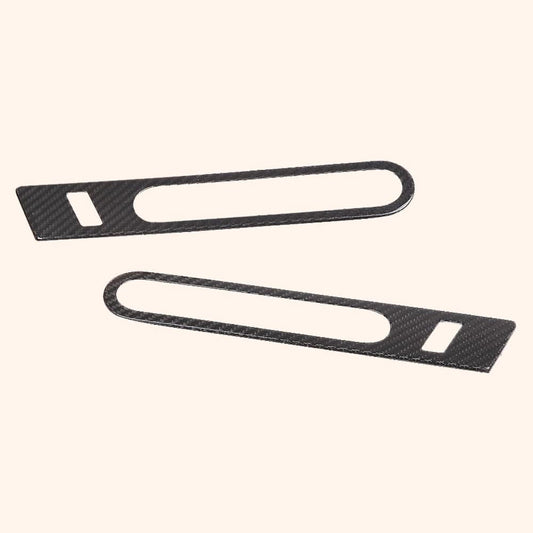 Kazento For 2006-2018 Nissan GTR R35 Outter Door Handle Cover Trim Panel Pair Kazento Carbon Parts 车身侧板 Carbon Fiber R35-OUTTERHANDLE-CF