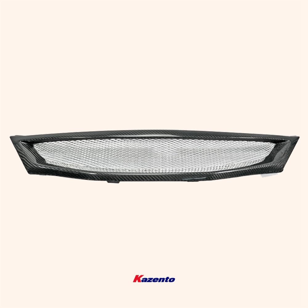 Kazento For 2007-2014 Subaru Impreza WRX STI GR CS Front Bumper Hood Grille Cover Kazento Carbon Parts 车身侧板