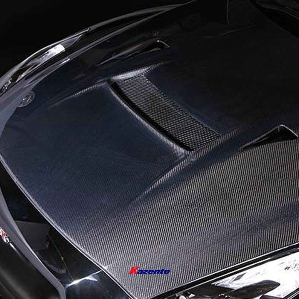 Kazento For 2007-2016 Nissan GTR R35 CBA DBA RAVS Style Front Hood Bonnet Bodykits Kazento Carbon Parts 引擎盖