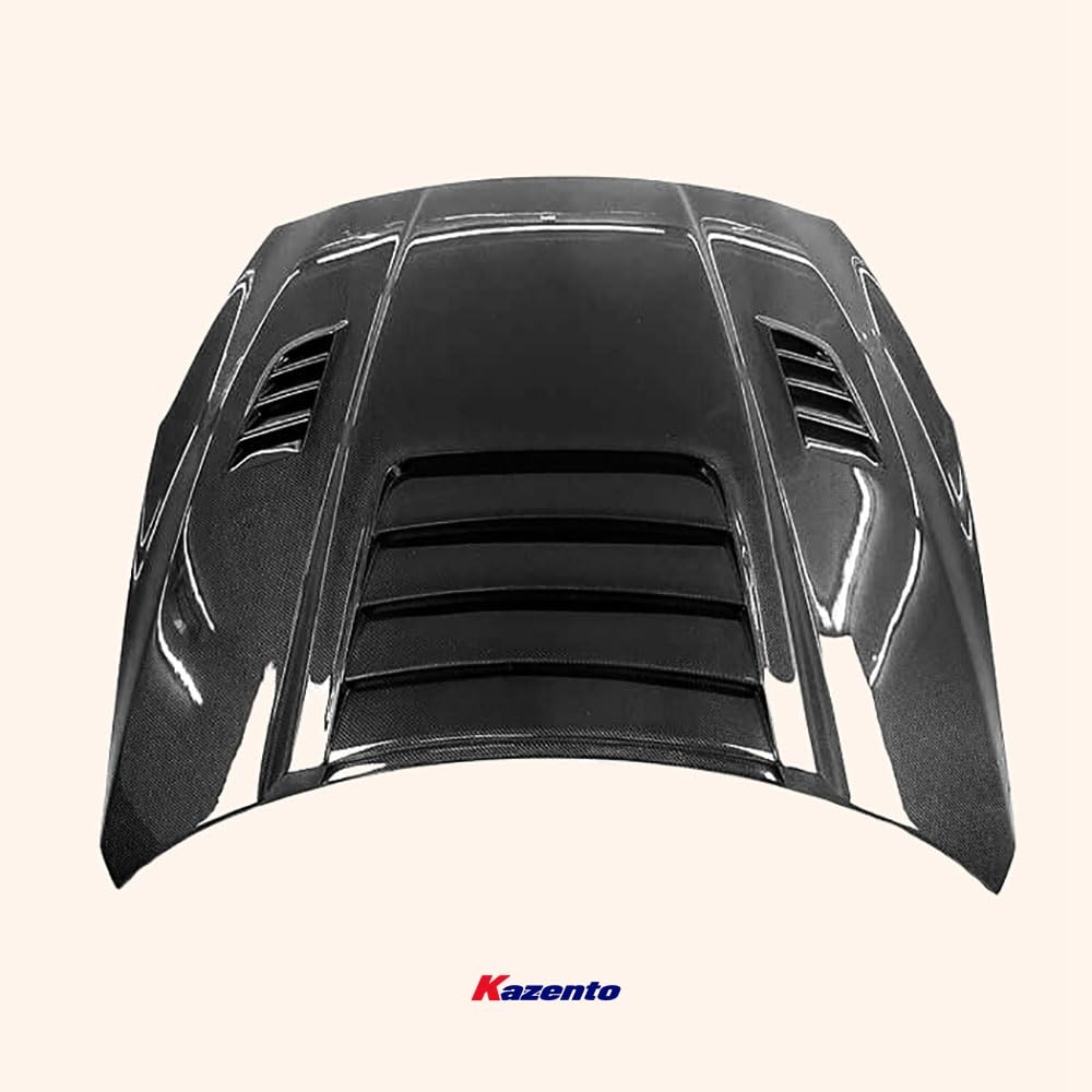 Kazento For 2007-2016 Nissan GTR R35 CBA DBA REVO Style Front Hood Bonnet Bodykits Kazento Carbon Parts 引擎盖