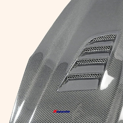 Kazento For 2007-2016 Nissan GTR R35 CBA DBA REVO Style Front Hood Bonnet Bodykits Kazento Carbon Parts 引擎盖