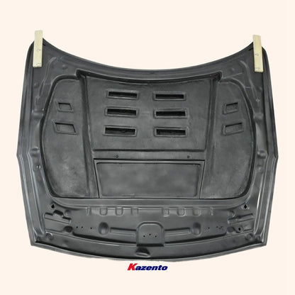 Kazento For 2007-2016 Nissan GTR R35 CBA DBA REVO Style Front Hood Bonnet Bodykits Kazento Carbon Parts 引擎盖
