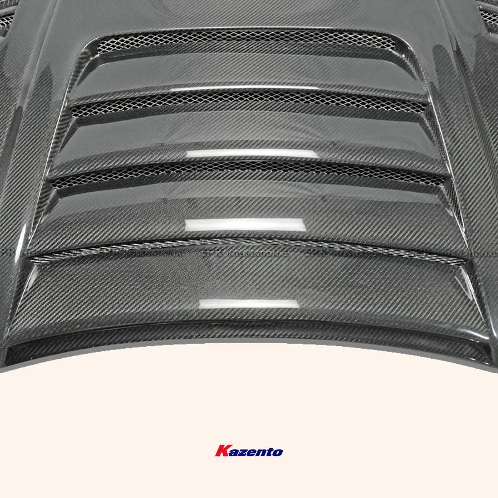 Kazento For 2007-2016 Nissan GTR R35 CBA DBA REVO Style Front Hood Bonnet Bodykits Kazento Carbon Parts 引擎盖
