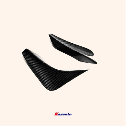 Kazento For 2007-2016 Nissan GTR R35 OE Style Front Bumper Canard Splitter