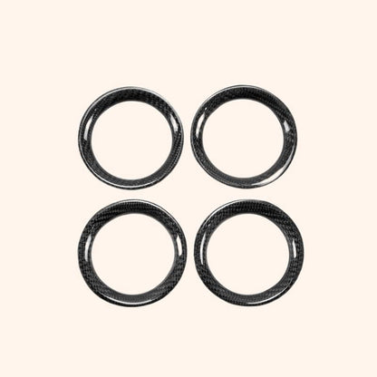 Kazento For 2008-2016 Nissan GTR R35 Carbon Interior Dash Air Conditional Duct Cover