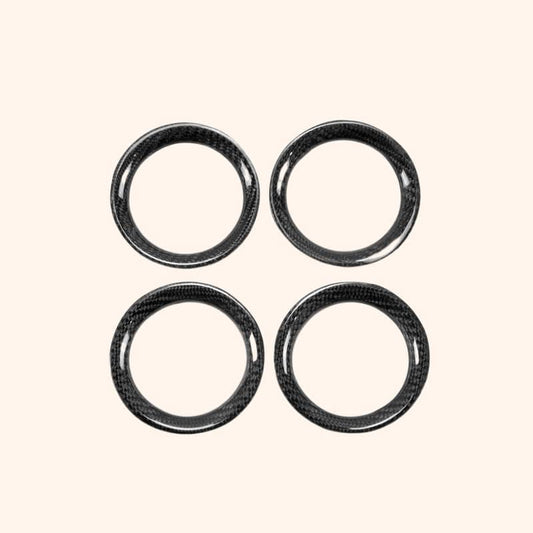 Kazento For 2008-2016 Nissan GTR R35 Carbon Interior Dash Air Conditional Duct Cover