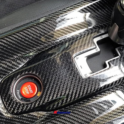 Kazento For 2008-2016 Nissan GTR R35 OE Style Interior Console Gear Cover Surround Trim Kazento Carbon Parts 车身侧板