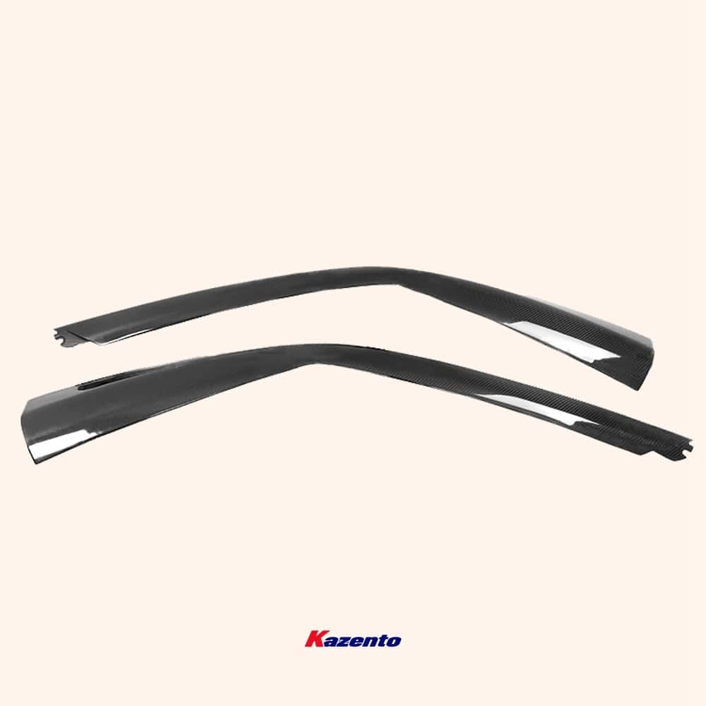 Kazento For 2008-2016 Nissan GTR R35 OE Style Roof Side Apillar Cover Trim Panel Plate Kazento Carbon Parts 车身侧板