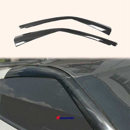 Kazento For 2008-2016 Nissan GTR R35 OE Style Roof Side Apillar Cover Trim Panel Plate Kazento Carbon Parts 车身侧板
