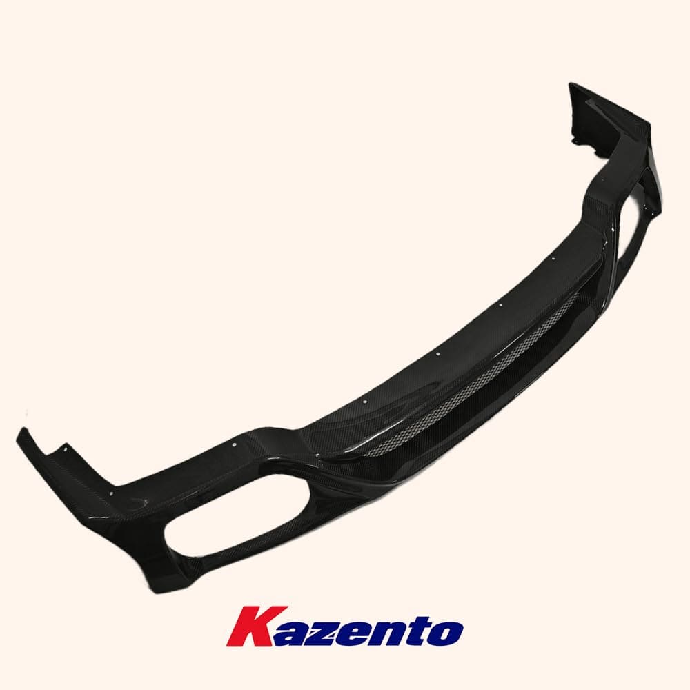 Kazento For 2008-2016 Nissan GTR R35 ZL Style Rear Bumper Diffuser Lip Splitter Spoiler Kazento Carbon Parts 车身侧板