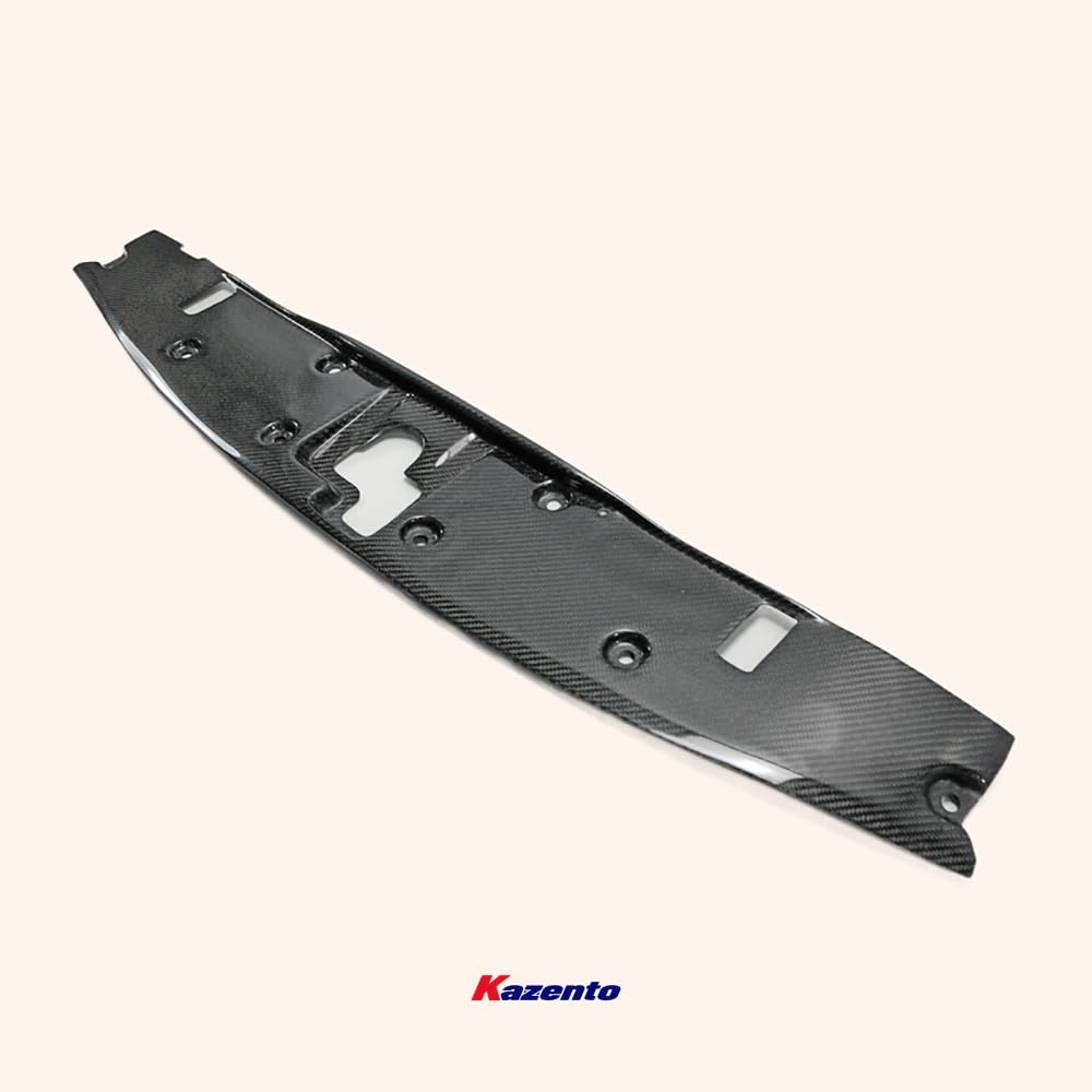 Kazento For 2008-2020 Nissan GTR R35 OE Style Front Bumper Hood Radiator Cooling Panel Plate Kazento Carbon Parts 车身侧板
