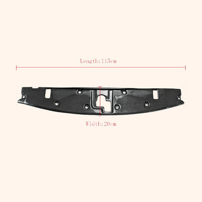 Kazento For 2008-2020 Nissan GTR R35 OE Style Front Bumper Hood Radiator Cooling Panel Plate Kazento Carbon Parts 车身侧板