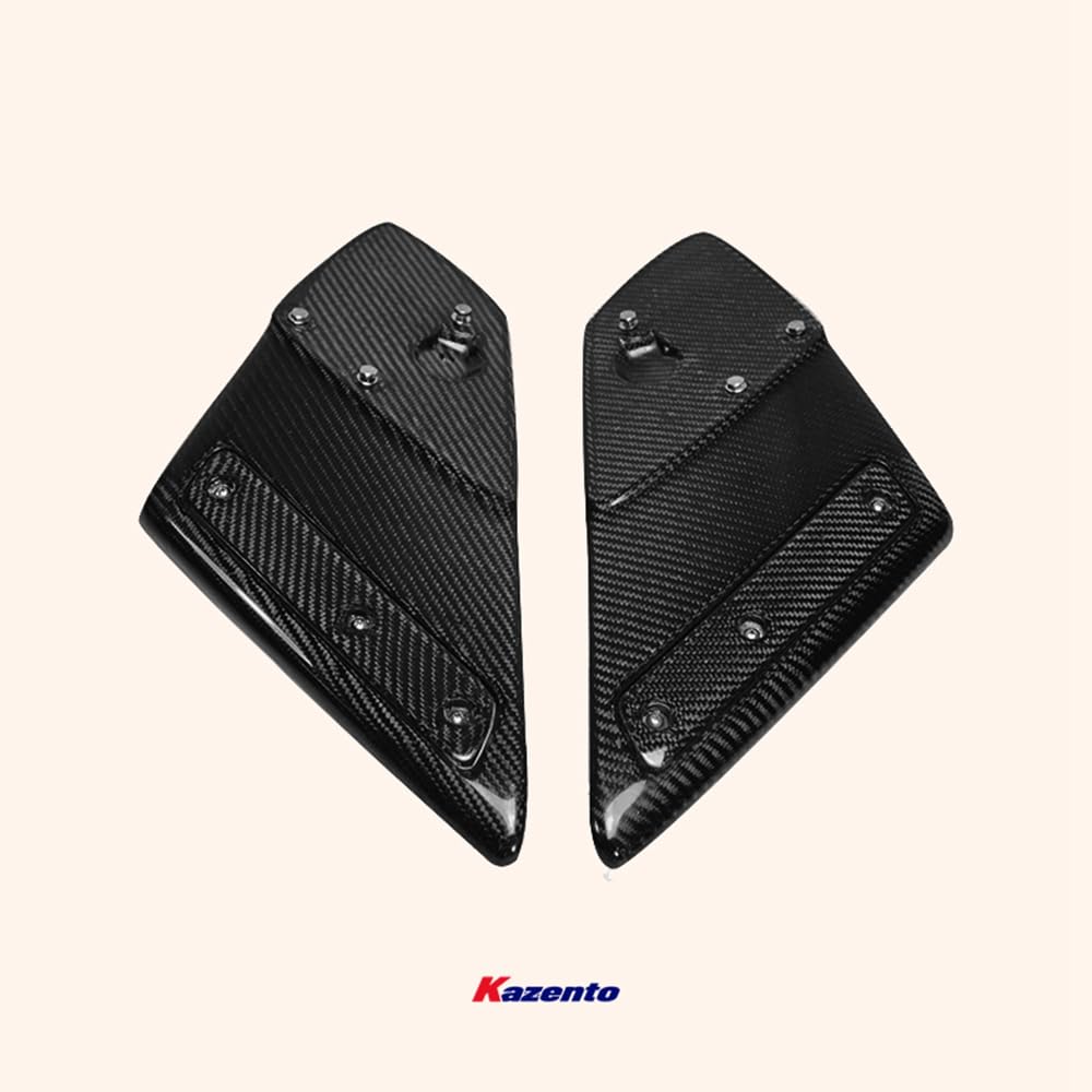 Kazento For 2008-2022 Nissan GTR R35 OE Style Rear Spoiler Wing Leg Stand Base Side Kazento Carbon Parts 车身侧板