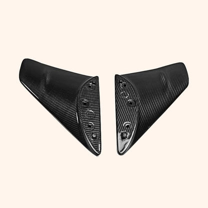 Kazento For 2008-2022 Nissan GTR R35 OE Style Rear Spoiler Wing Leg Stand Base Side Kazento Carbon Parts 车身侧板 Carbon Fiber R35-LEG-OE-CF
