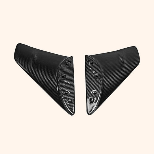 Kazento For 2008-2022 Nissan GTR R35 OE Style Rear Spoiler Wing Leg Stand Base Side Kazento Carbon Parts 车身侧板 Carbon Fiber R35-LEG-OE-CF
