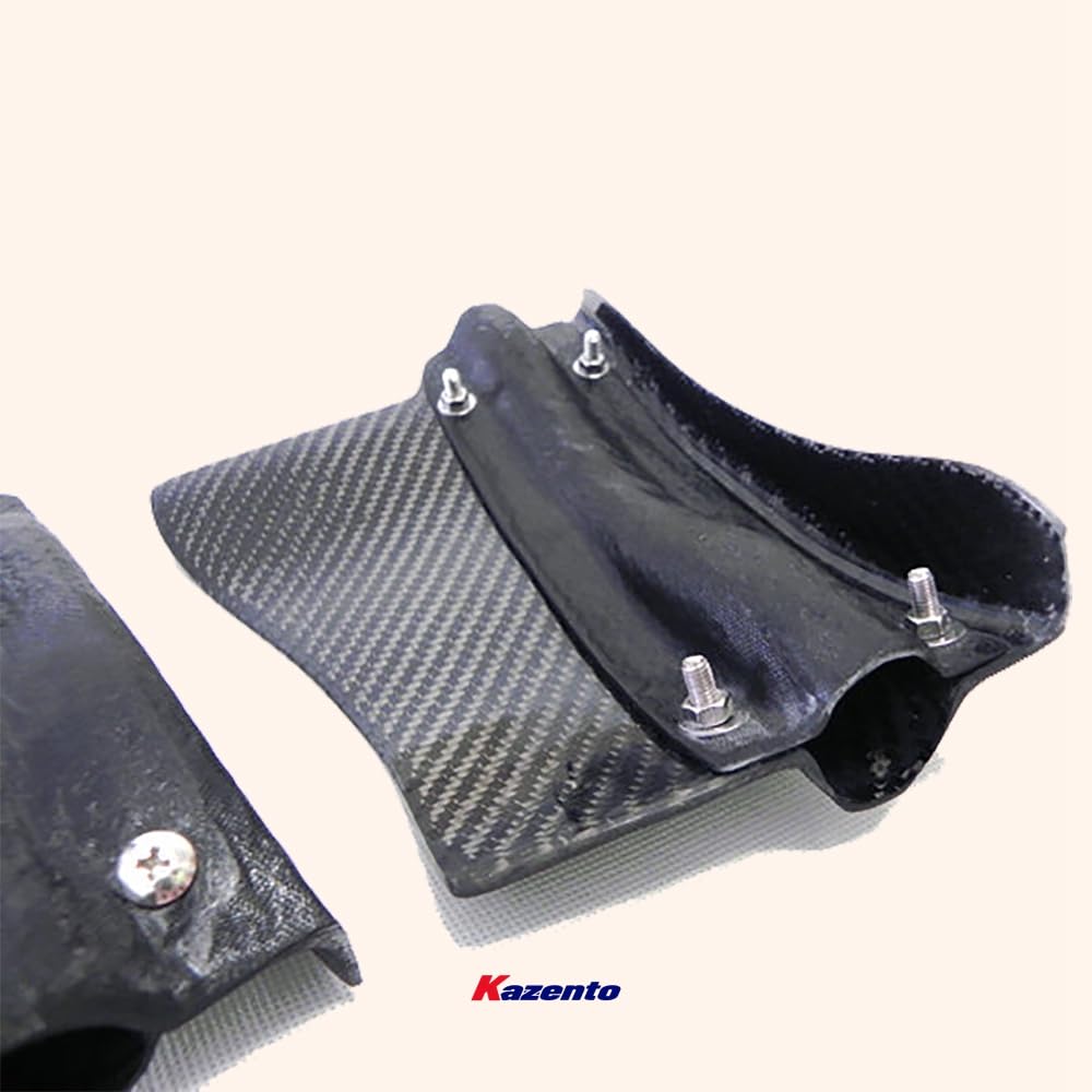 Kazento For 2008-2023 Nissan GTR R35 Carbon Rear Fender Brake Air Guides Pair Kazento Carbon Parts 车身侧板
