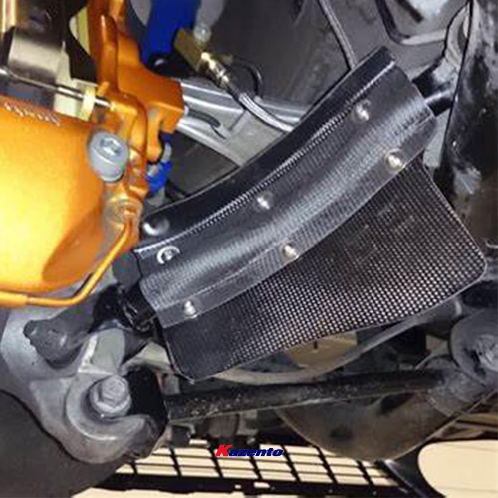 Kazento For 2008-2023 Nissan GTR R35 Carbon Rear Fender Brake Air Guides Pair