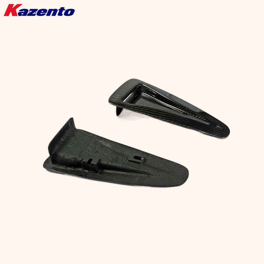 Kazento For 2008-2023 Nissan GTR R35 Front Hood Vents Ducts Pair Kazento Carbon Parts 车身侧板