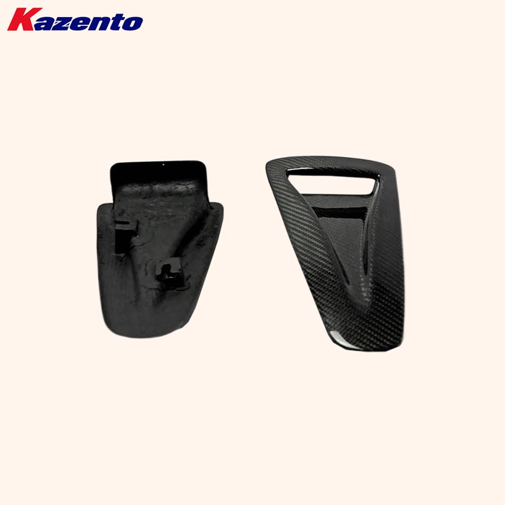 Kazento For 2008-2023 Nissan GTR R35 Front Hood Vents Ducts Pair Kazento Carbon Parts 车身侧板