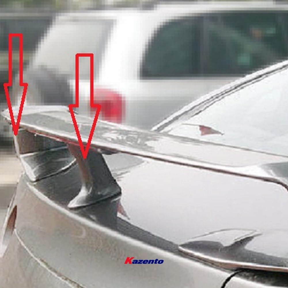 Kazento For 2008-2023 Nissan GTR R35  OEM Rear Trunk Spoiler Stand Base 3PCS Kazento Carbon Parts 车身侧板