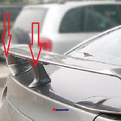 Kazento For 2008-2023 Nissan GTR R35  OEM Rear Trunk Spoiler Stand Base 3PCS Kazento Carbon Parts 车身侧板