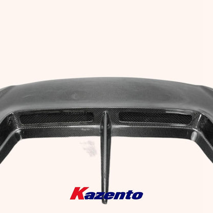 Kazento For 2009+ Nissan GTR R35 CBA DBA 4BA LBV2 Style Front Hood Bonnet Bodykits Kazento Carbon Parts 引擎盖