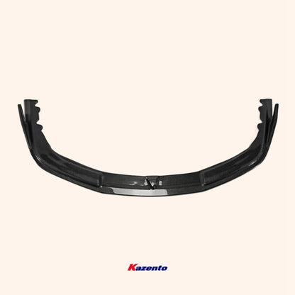 Kazento For 2010-2015 Ferrari 458 Coupe Spyder AP Style Front Bumper Bottom Lip Splitter Kazento Carbon Parts 车身侧板