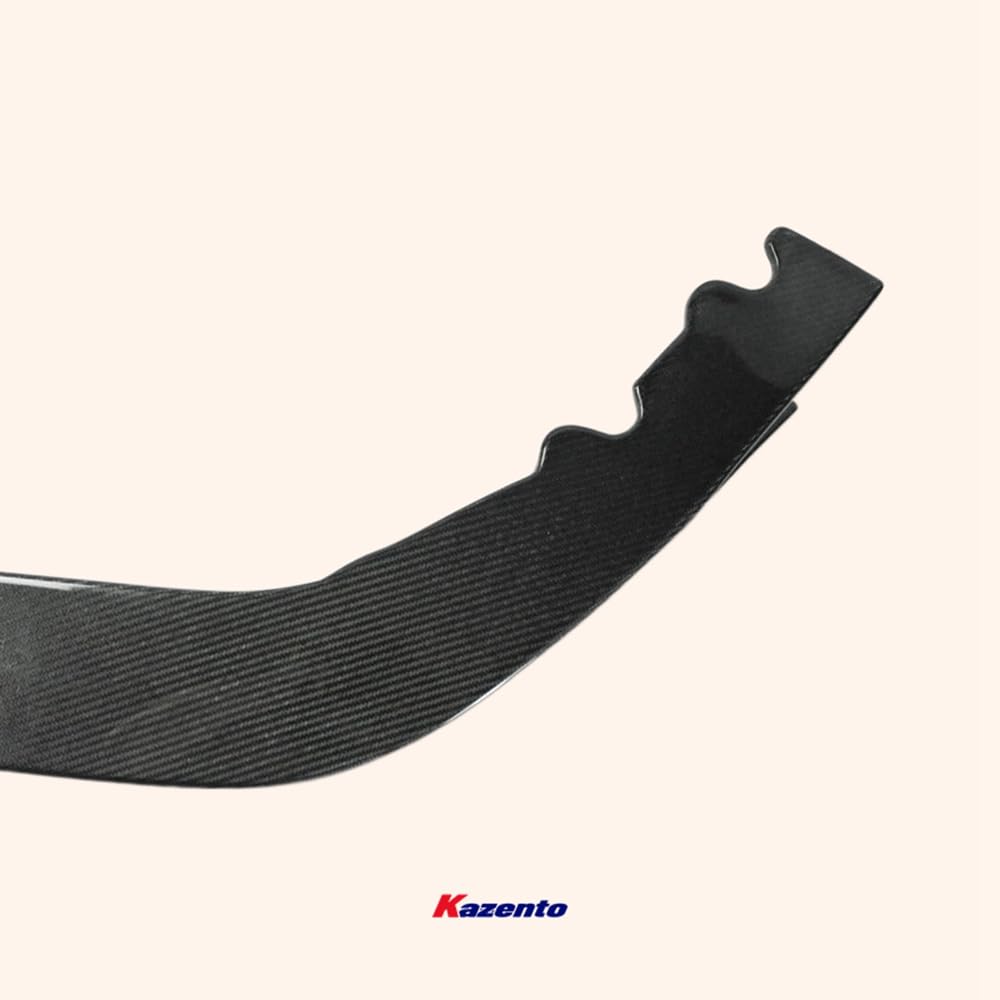 Kazento For 2010-2015 Ferrari 458 Coupe Spyder AP Style Front Bumper Bottom Lip Splitter Kazento Carbon Parts 车身侧板