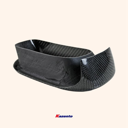 Kazento For 2013 Onwards F55 F56 Mini Cooper S Front Bumper Duct Trim Carbon Fiber