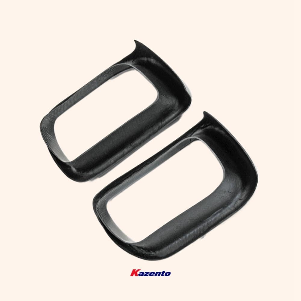 Kazento For 2013 Onwards F55 F56 Mini Cooper S Front Bumper Duct Trim Carbon Fiber