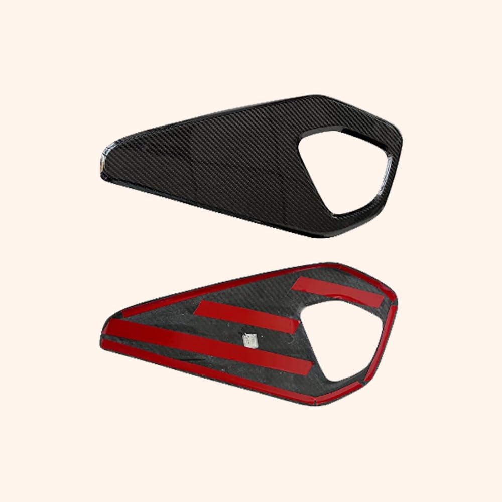 Kazento For 22-23 FRS BRZ Gr86 ZD8 ZN8 Dry Carbon Fiber Rear Seat Side Panel Trim Cover Interior Accessories Pair