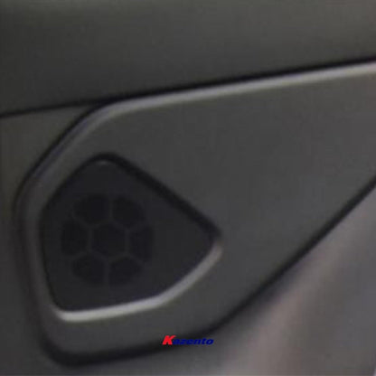 Kazento For 22-23 FRS BRZ Gr86 ZD8 ZN8 Dry Carbon Fiber Rear Seat Side Panel Trim Cover Interior Accessories Pair