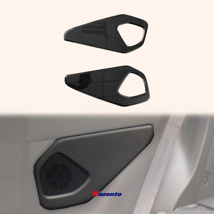 Kazento For 22-23 FRS BRZ Gr86 ZD8 ZN8 Dry Carbon Fiber Rear Seat Side Panel Trim Cover Interior Accessories Pair