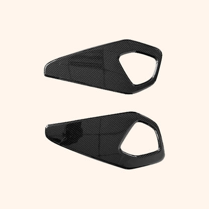 Kazento For 22-23 FRS BRZ Gr86 ZD8 ZN8 Dry Carbon Fiber Rear Seat Side Panel Trim Cover Interior Accessories Pair