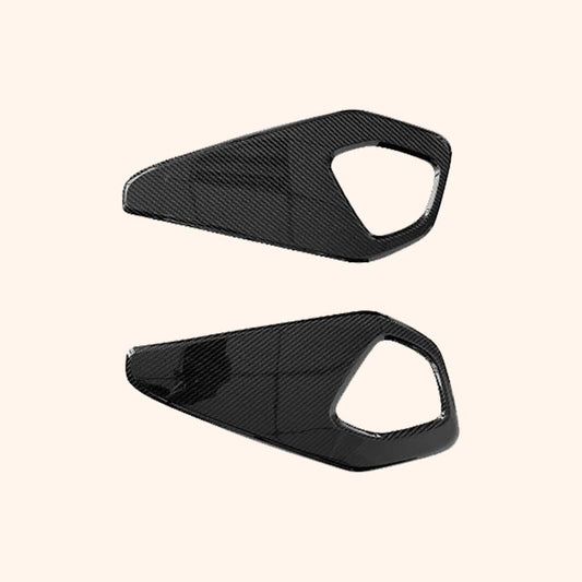 Kazento For 22-23 FRS BRZ Gr86 ZD8 ZN8 Dry Carbon Fiber Rear Seat Side Panel Trim Cover Interior Accessories Pair