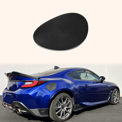 Kazento For 22-23 FRS BRZ Gr86 ZD8 ZN8 Dry Carbon  Rear Fender Fuel Cap Cover Panel Gas Tank Cap Fuel Filler Door Cover Kazento Carbon Parts 车身侧板 GR86-FUEL-DCF