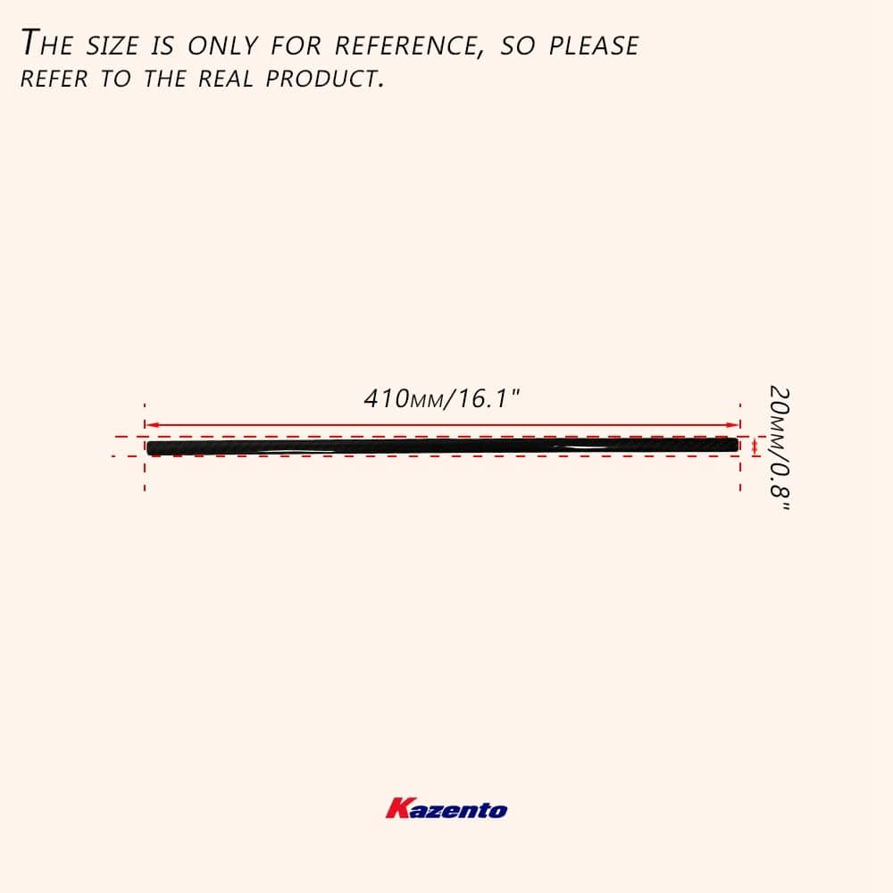 Kazento For 22-23 FRS BRZ Gr86 ZD8 ZN8(LHD) Dry Carbon Center Console Long Trim Cover